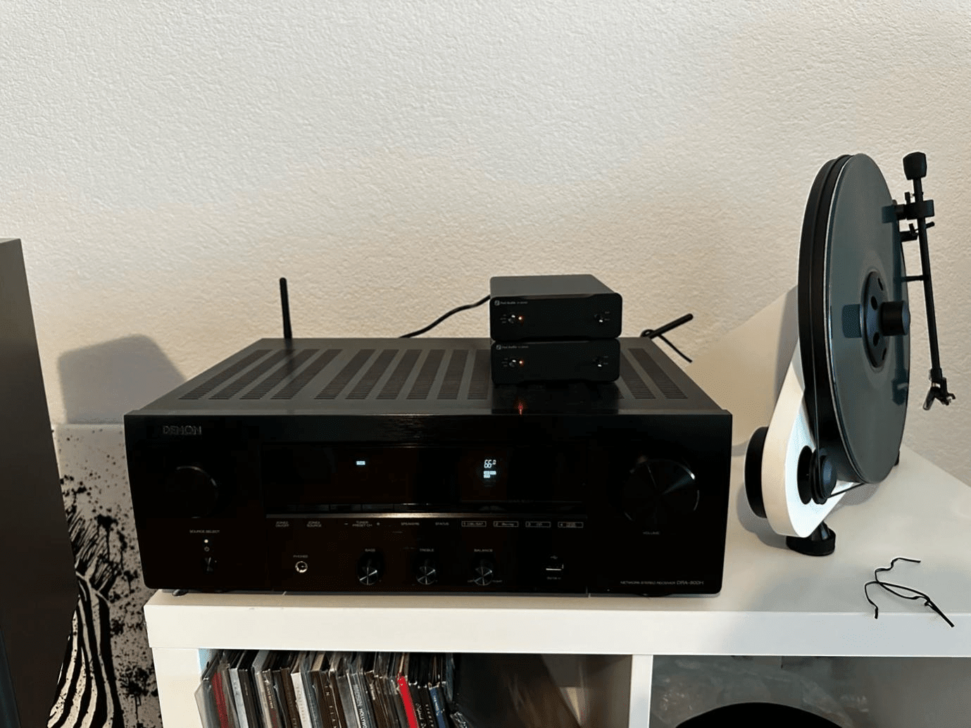 Review: Fosi Audio V3 Mono with Teufel Definion vs. Denon DRA-800H