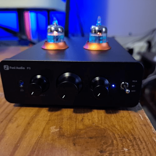 fosi audio p3 真空管アンプ Fosi Audio P3 Tube Preamp with Bluetooth 5.1 Bass & Treble