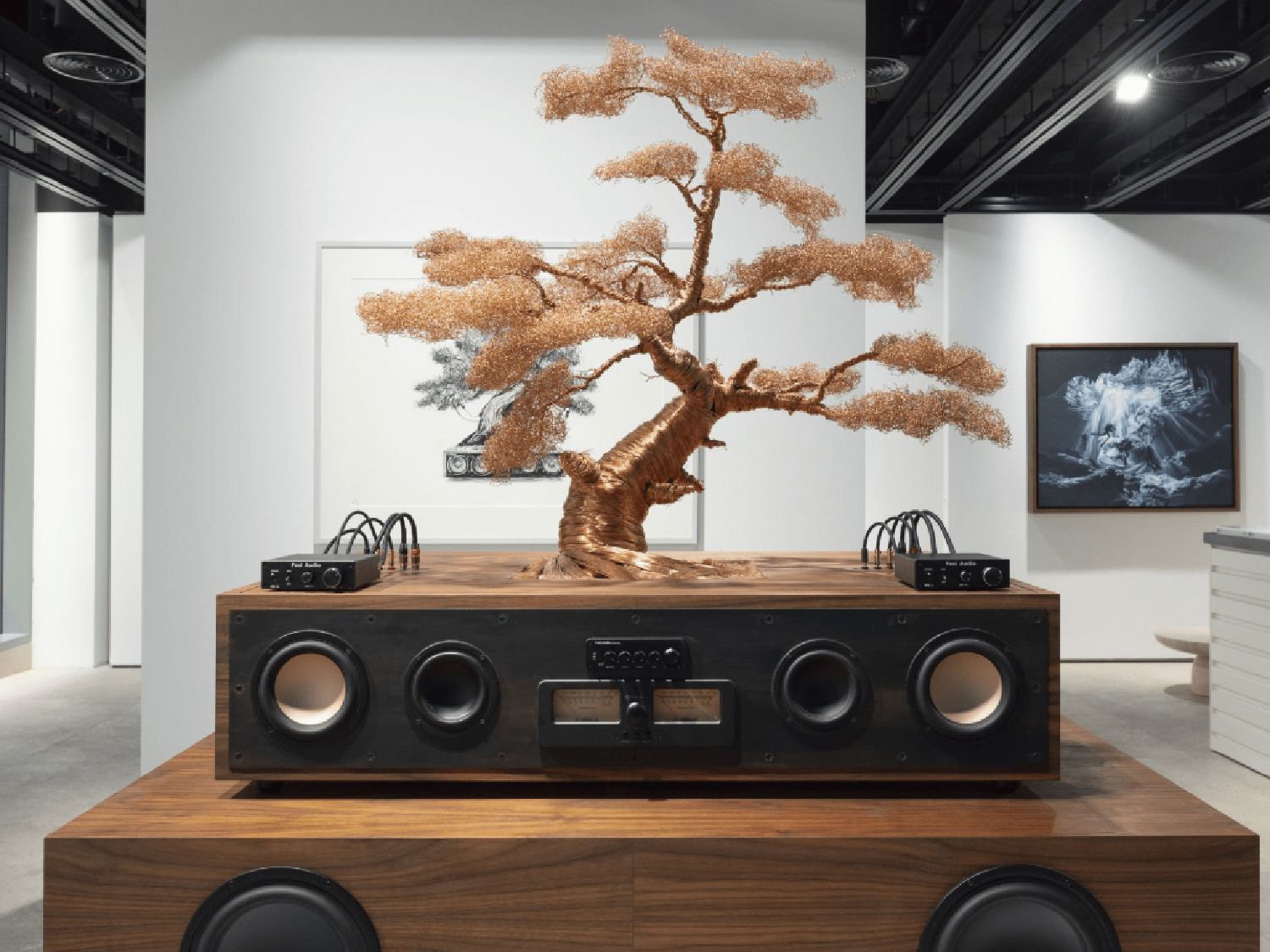 Our Collaboration with Daniel Arsham at Perrotin Dubai - Fosi Audio