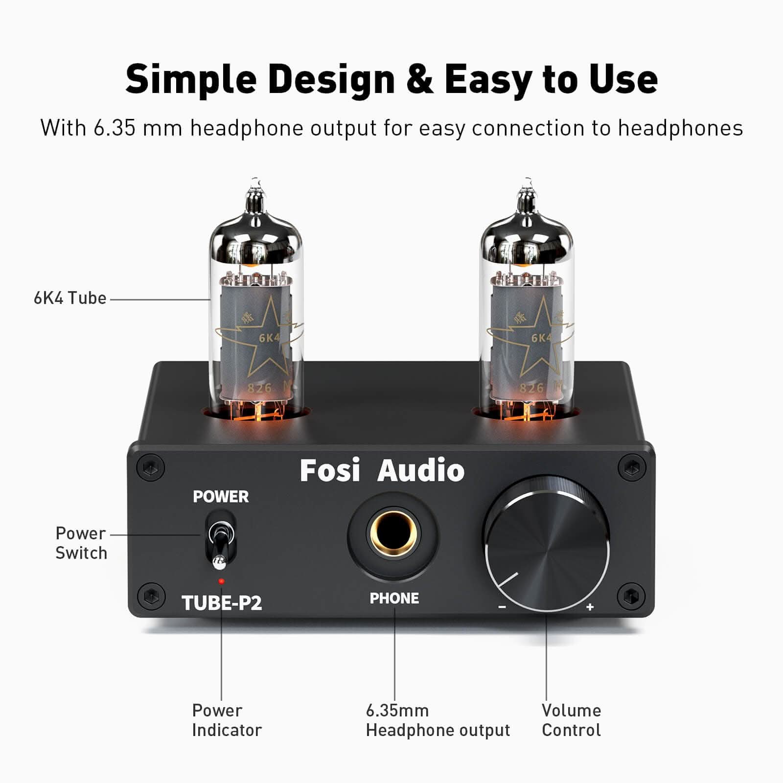 Fosi Audio P2 Headphone Amplifier