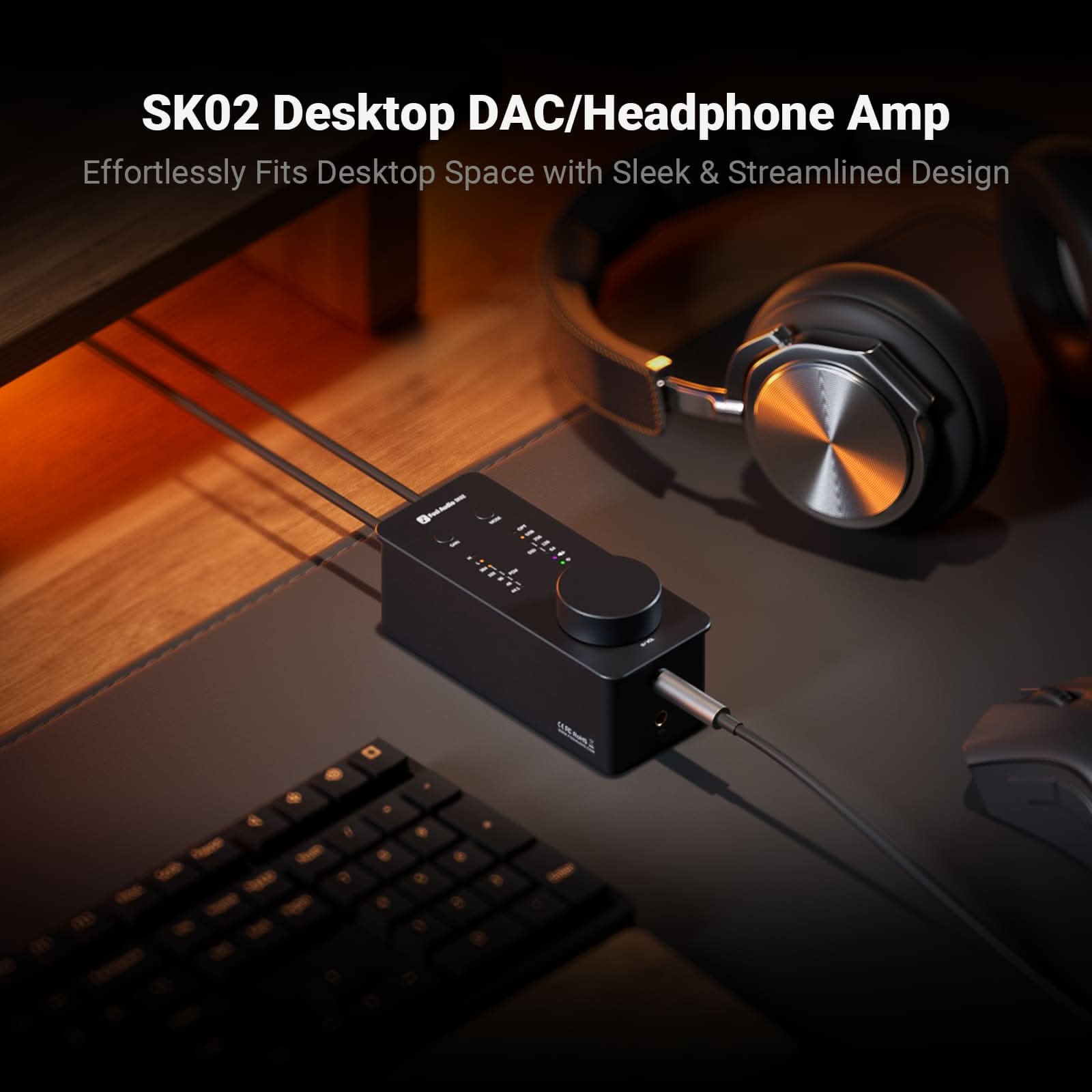 Fosi Audio SK02 Desktop DAC/Headphone Amp - Fosi Audio