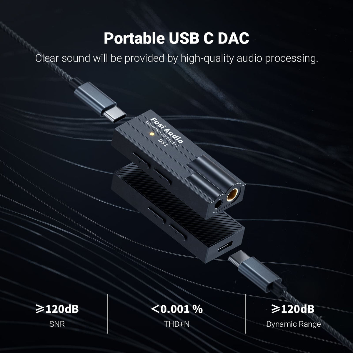 Fosi audio DS1 Dongle-DAC/Amplifier  Headphone Reviews and Discussion 