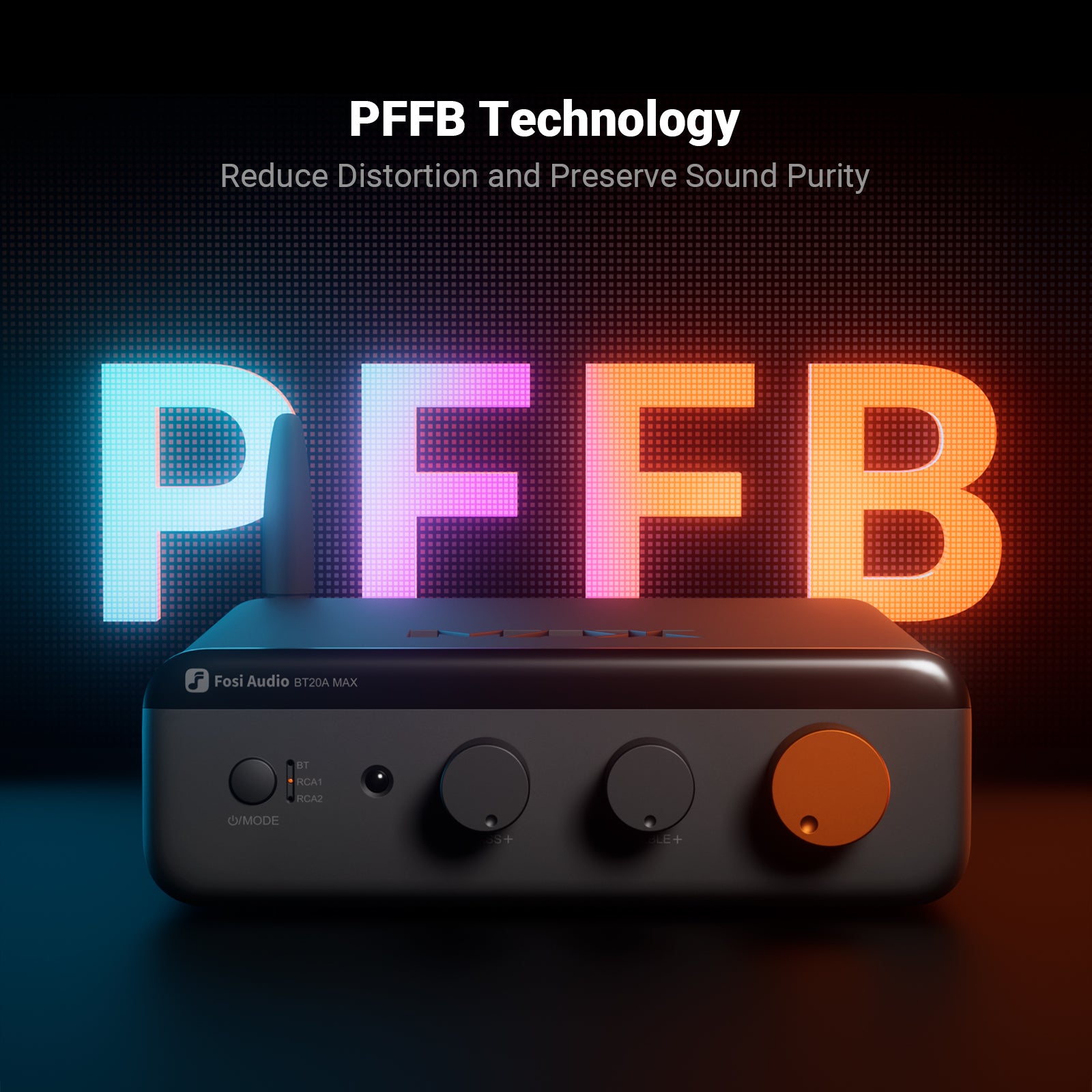 Fosi Audio BT20A MAX Bluetooth Stereo Power Amp