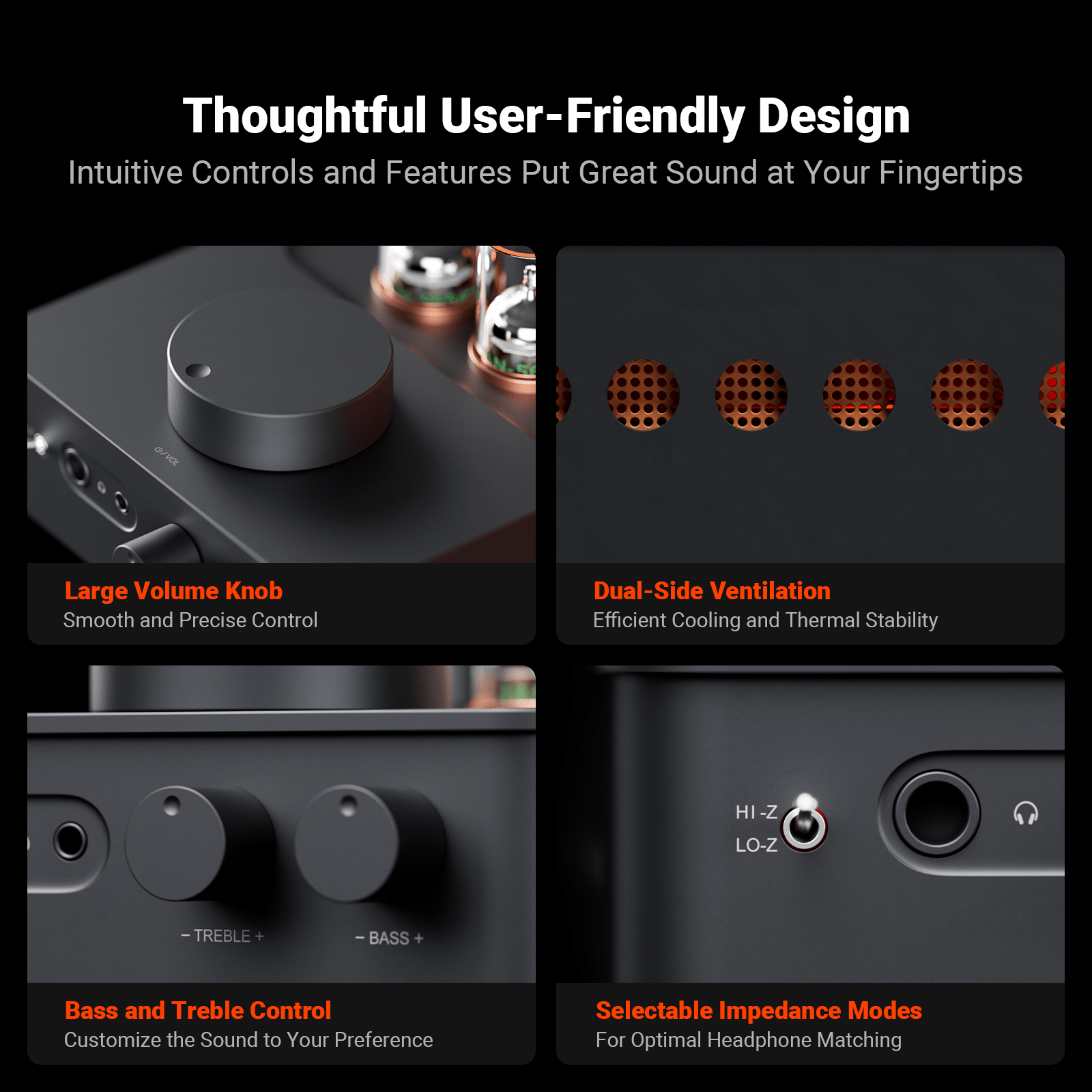 Fosi Audio GR70 Tube Headphone Amp - Fosi Audio