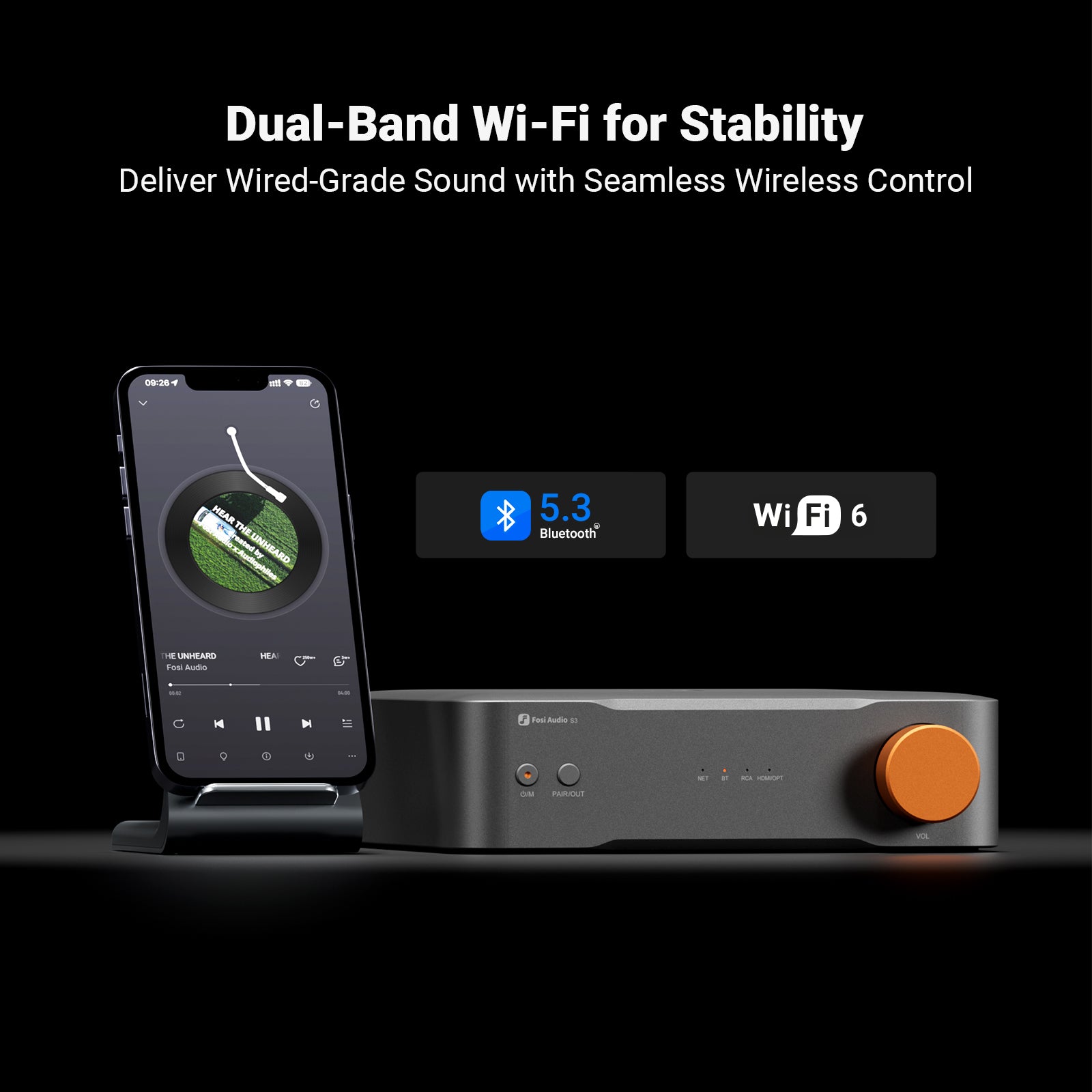 Fosi Audio S3 Balanced HiFi Streamer