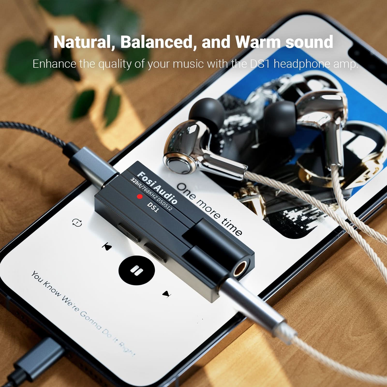 Fosi Audio DS1 Dongle DAC Headphone Amplifier