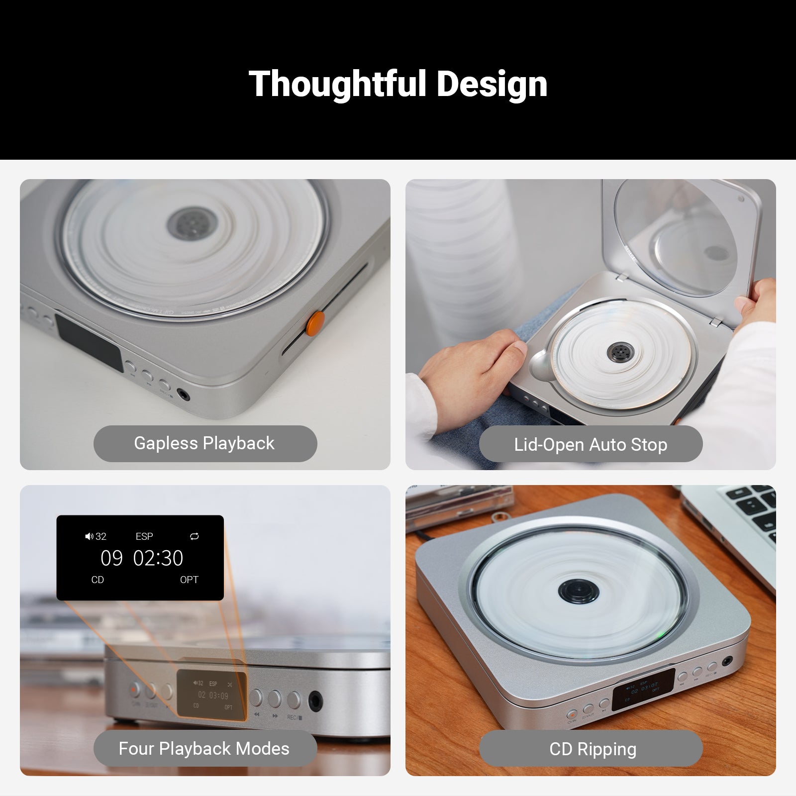 Fosi Audio Merak CD Player