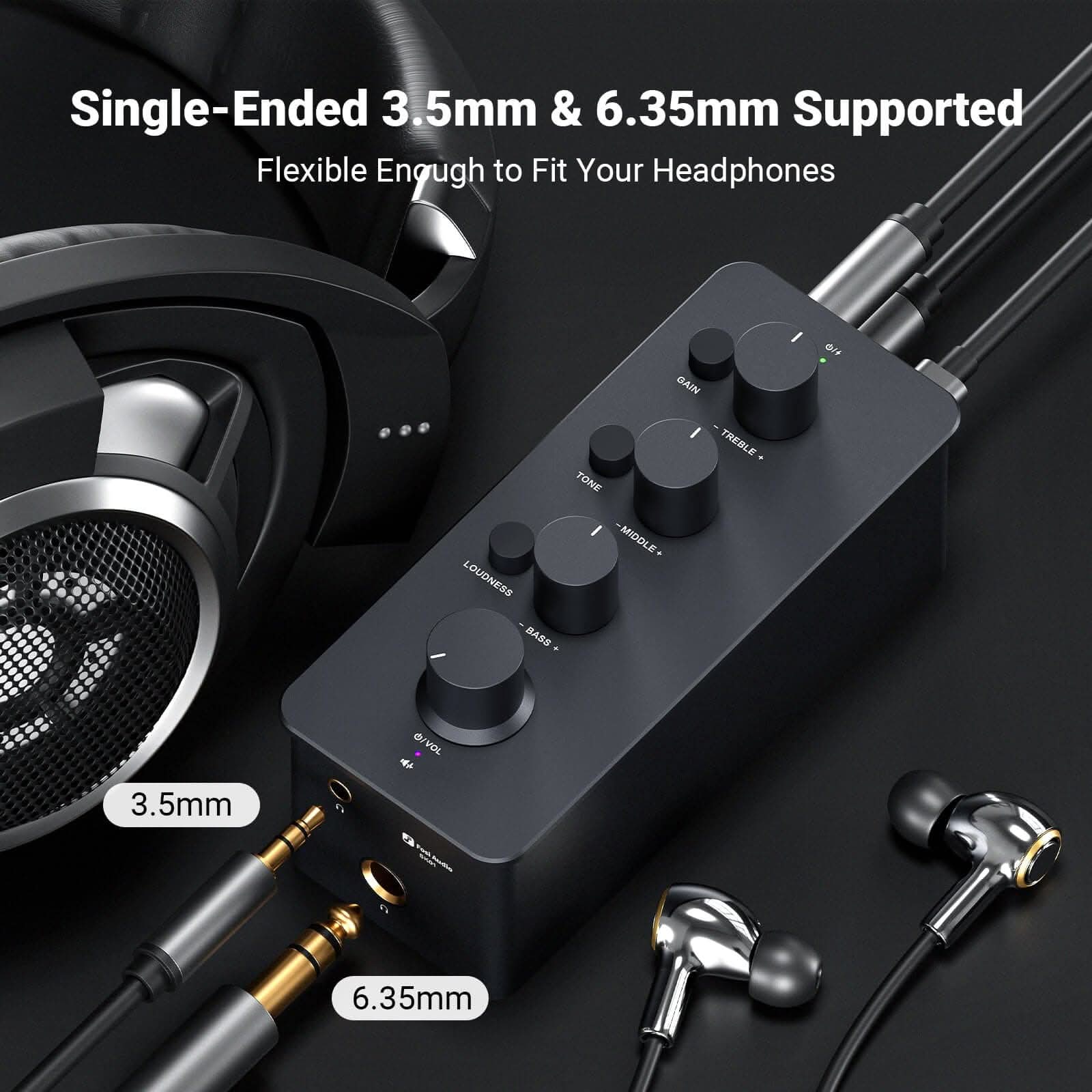 Fosi Audio SK01 Headphone Amplifier Preamp