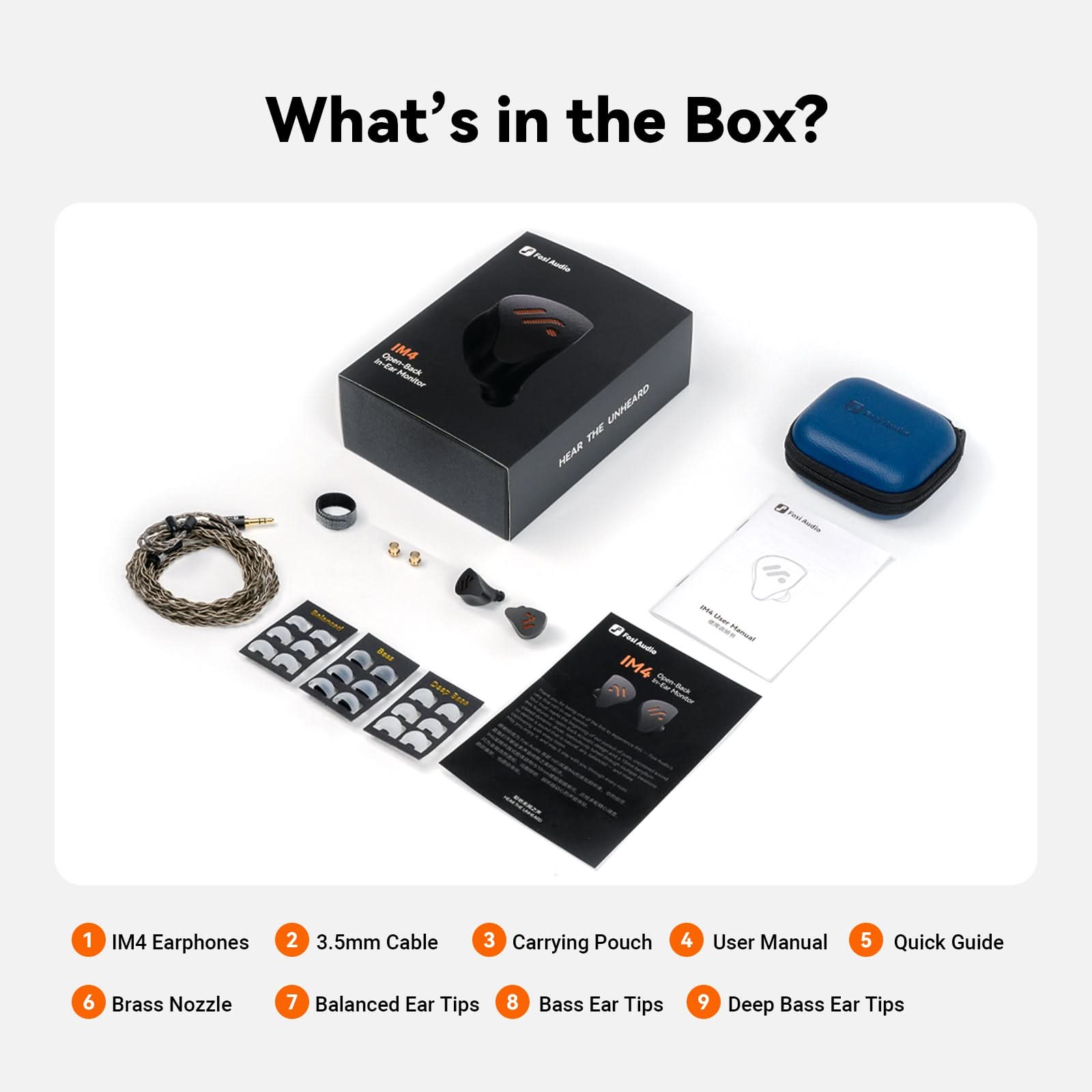 Fosi Audio IM4 Open - Back In - Ear Monitor - Fosi Audio