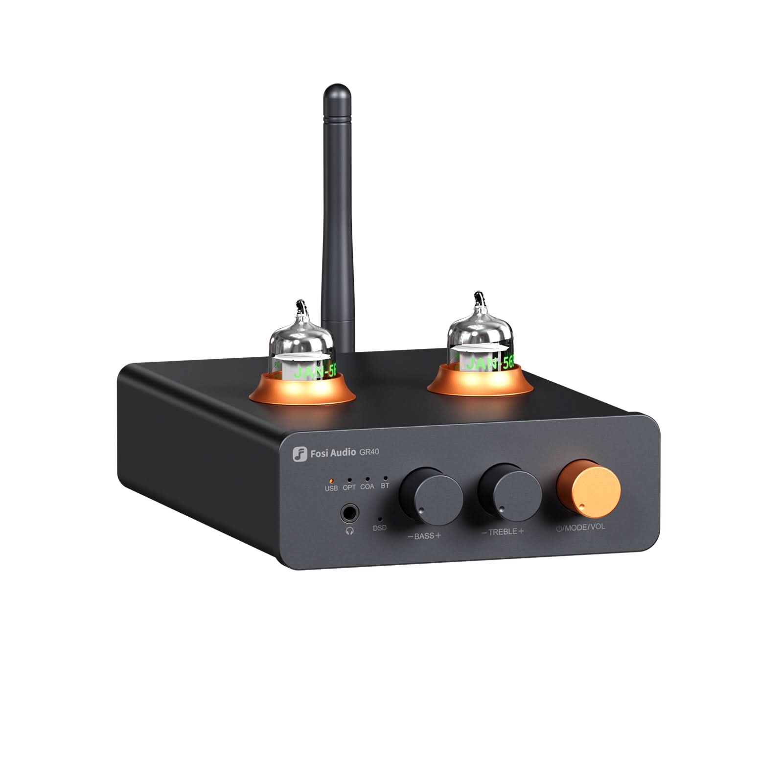 Fosi Audio GR40 Tube DAC Headphone Amp Preamp1