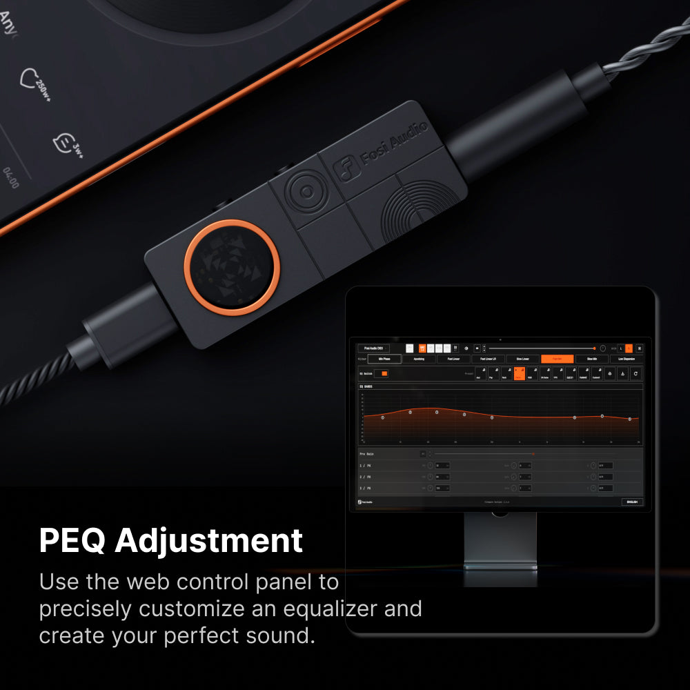 Fosi Audio DS3 Portable Dac Headphone Amp