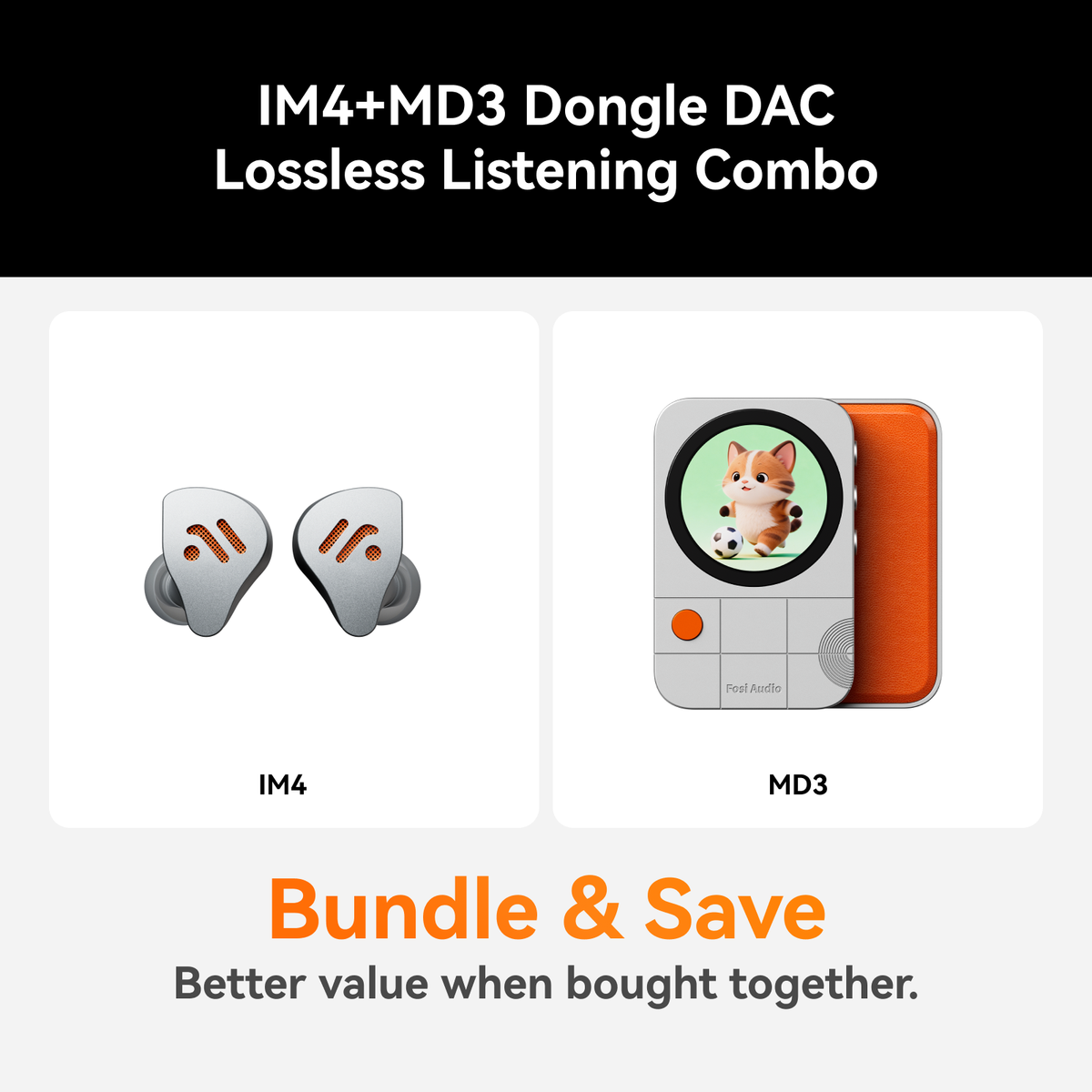 Fosi Audio MD3 MagDac Portable DAC & Headphone Amplifier