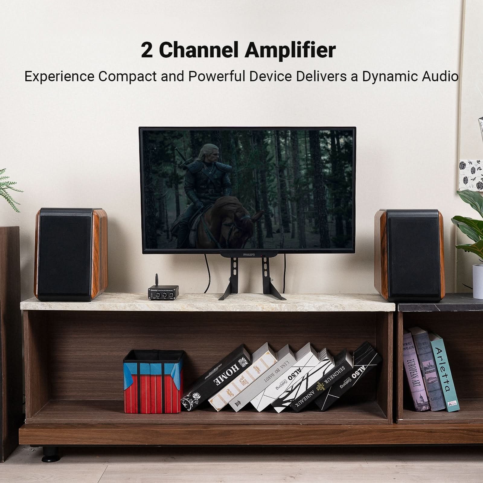 Onwung BT20A Bluetooth Stereo Amplifier - Fosi Audio