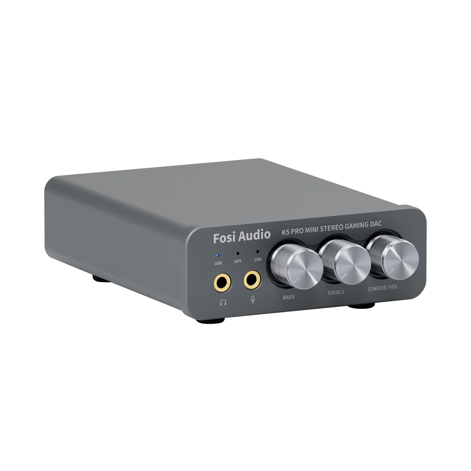 Fosi Audio K5 PRO mini headphone amplifier Stereo Gaming DAC