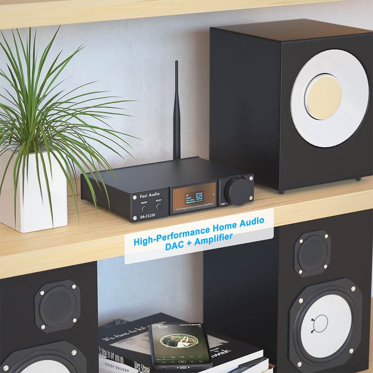 Bluetooth Amplifier Subwoofer DAC