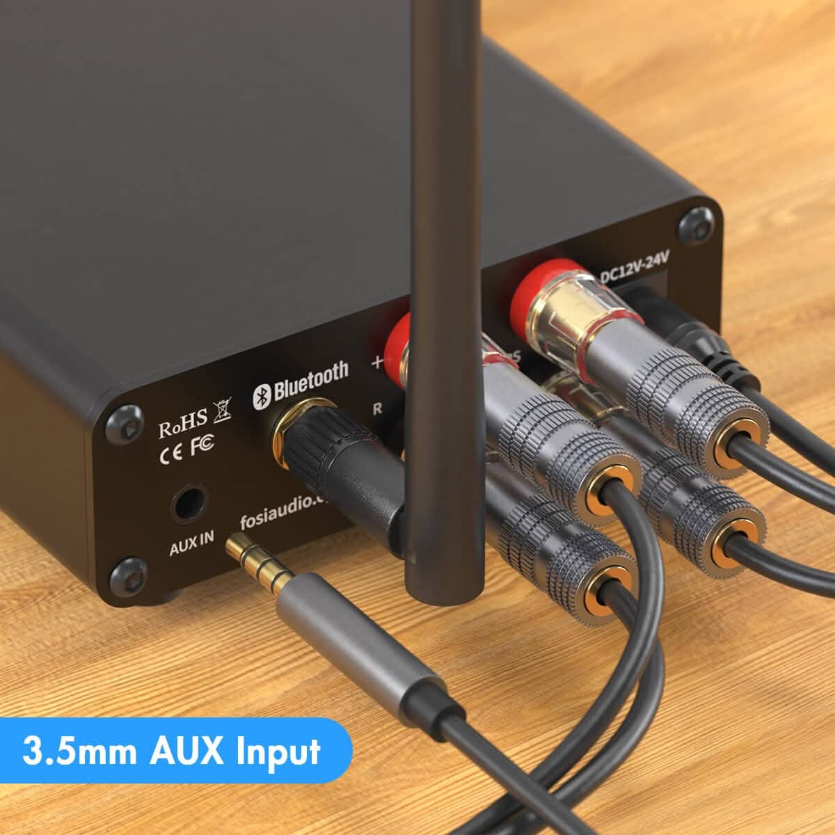 Bluetooth 5.0 Stereo Amplifier Receiver