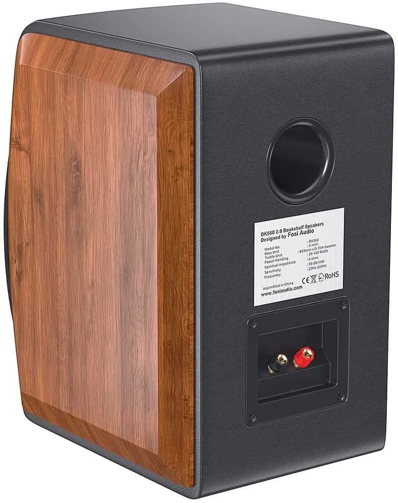 Fosi Audio DK560-N Bookshelf Speakers