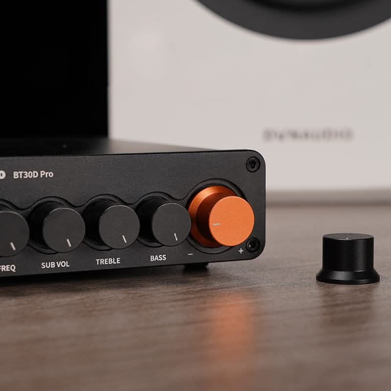 Fosi Audio Replaceable Orange & Grey Knob