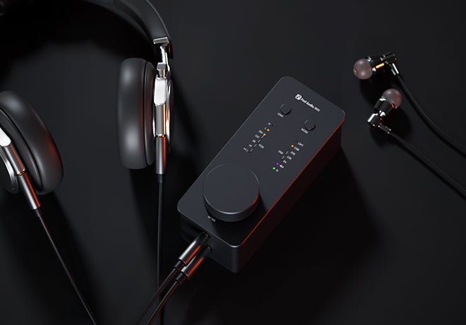SK02 16-300Ω Headphones High and Low Gain Settings for 16-300Ω Headphones