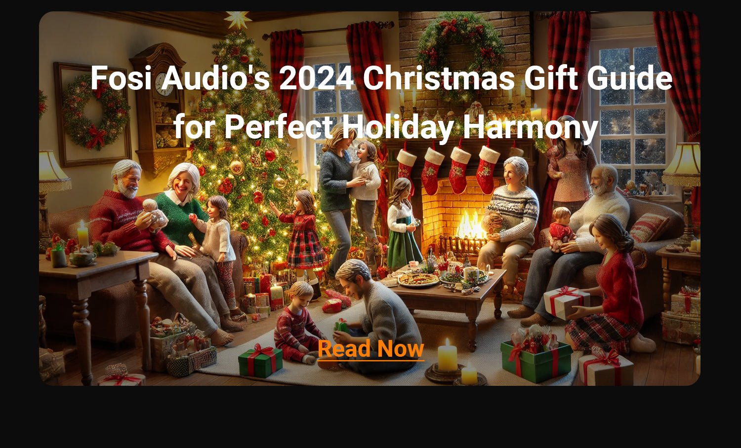 Fosi Audio's 2024 Christmas Gift Guide for Perfect Holiday Harmony - Fosi Audio