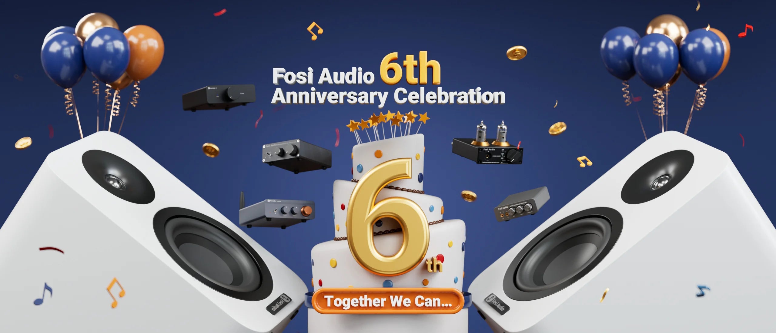 FOSI AUDIO CELEBRATES 6TH ANNIVERSARY WITH EXCLUSIVE FANS CAMPAIGN AND