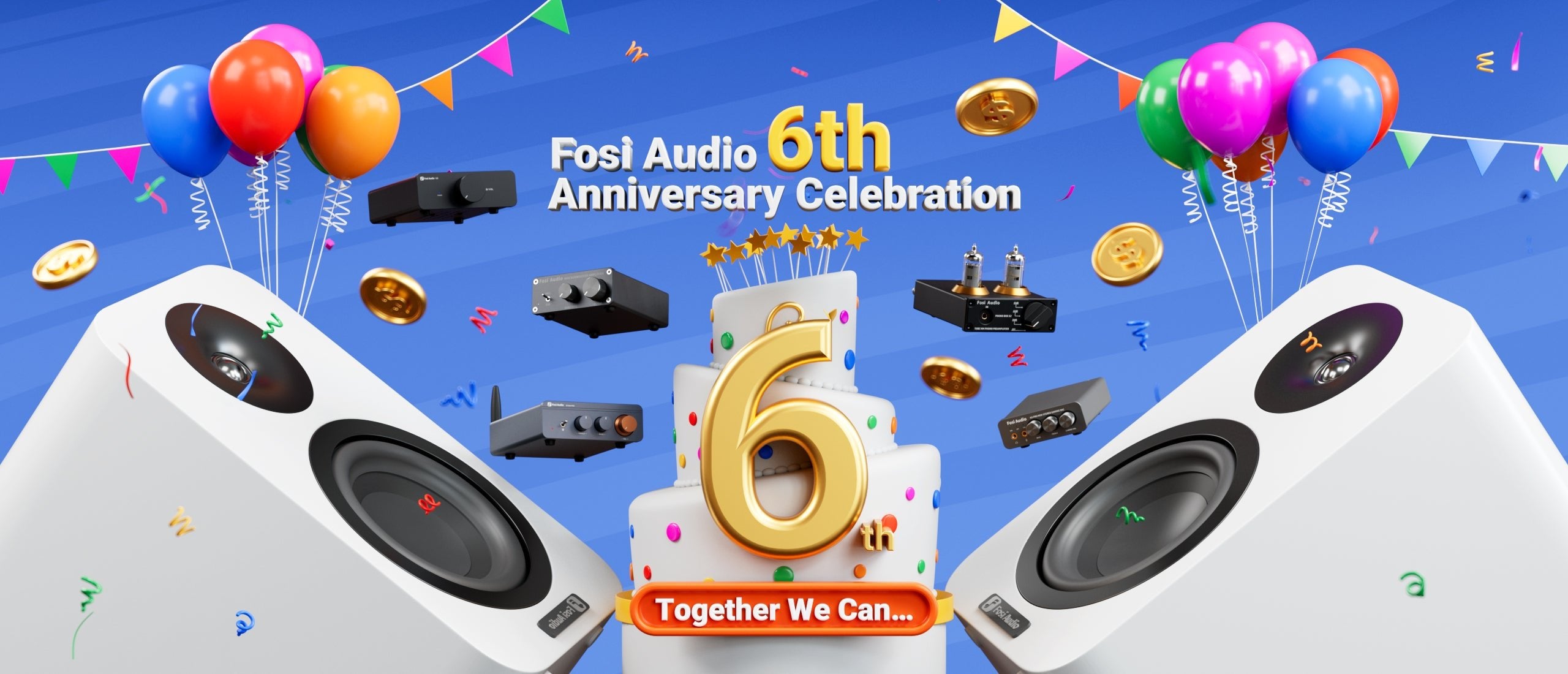 Fosi Audio Anniversary Sale: Enjoy 20% Off! - Fosi Audio