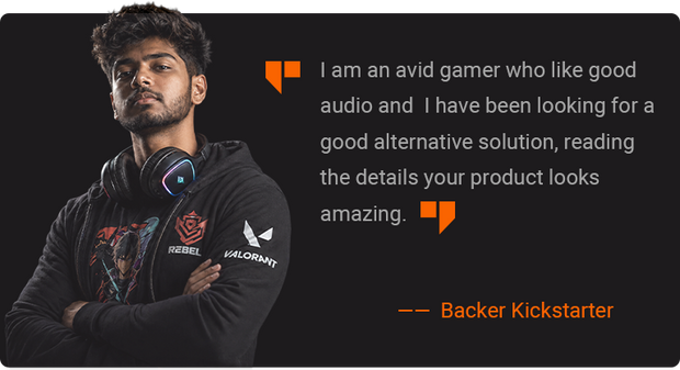 Backer feedback about hearing footsteps properly