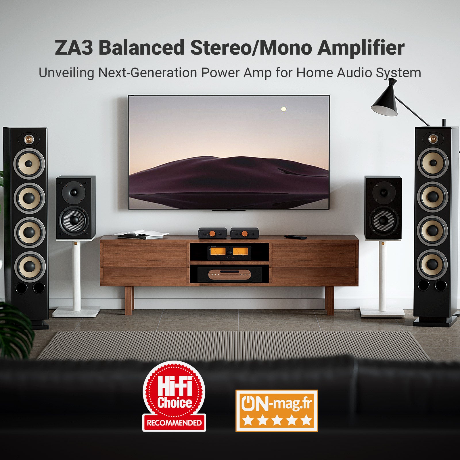 Fosi Audio ZA3 Balanced Stereo Amplifier