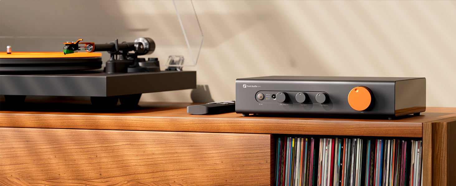 美品　Fosi Audio ZP3 プリアンプ Fosi Audio ZP3 Preamplifier