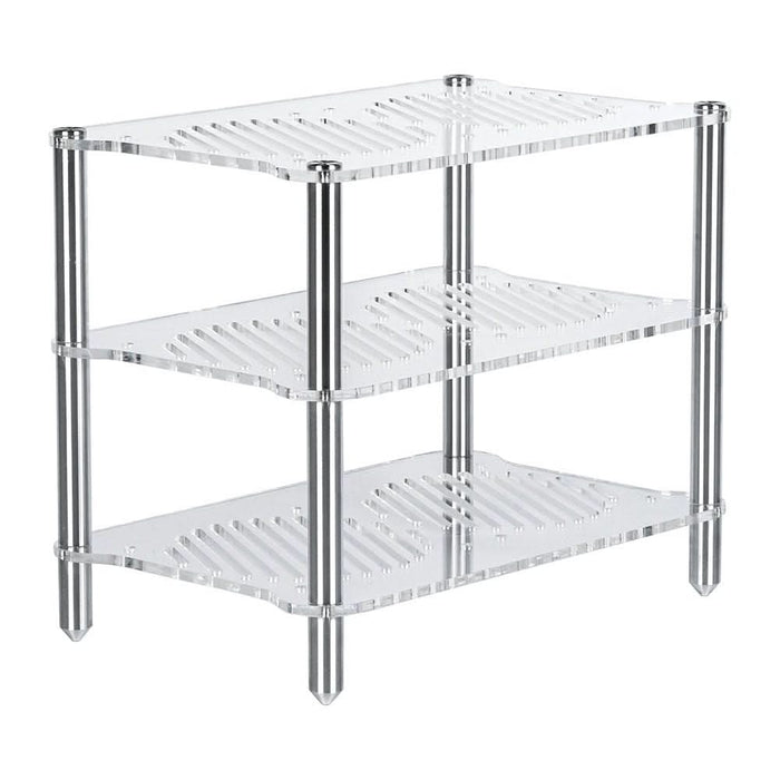 Plastic Audio Rack Fosi Audio 3-Layer Acrylic Rack for Audio Components