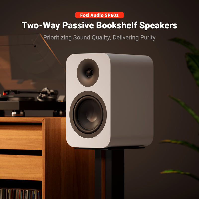 Fosi Audio SP601 2 - Way In - room Bookshelf Speakers - Fosi Audio