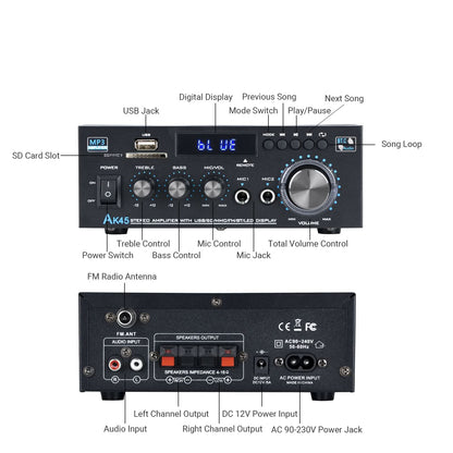 Fosi Audio AK45