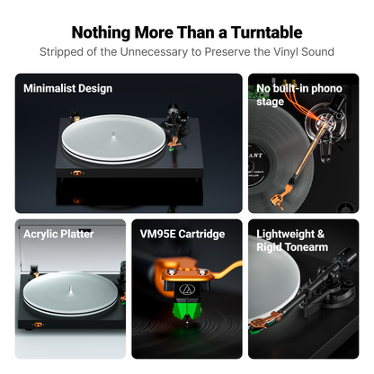 Fosi Audio Luna3 Turntable