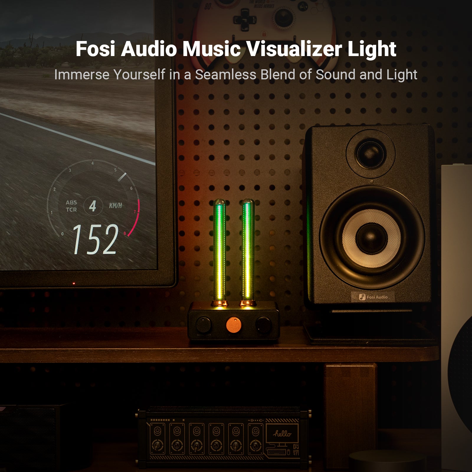 Fosi Audio Visualizer, Music Rhythm Ambient Light - Fosi Audio