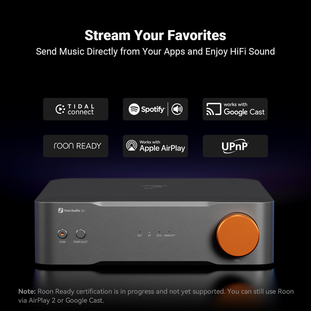 Fosi Audio S3 Balanced HiFi Streamer - Fosi Audio