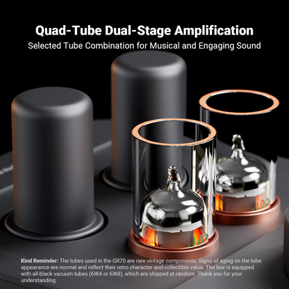 Fosi Audio GR70 Tube Headphone Amp