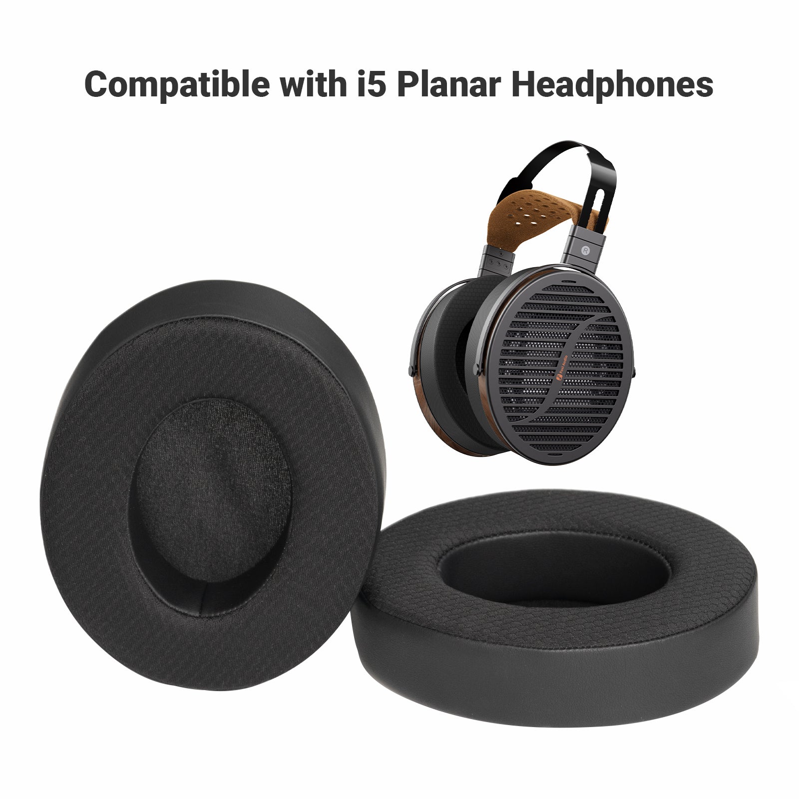 i5 Replacement Earpads(no ventilation holes) for i5 Planar Magnetic Headphones