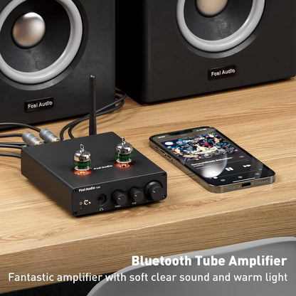 Fosi Audio T20X Bluetooth Tube Amplifier Headphone