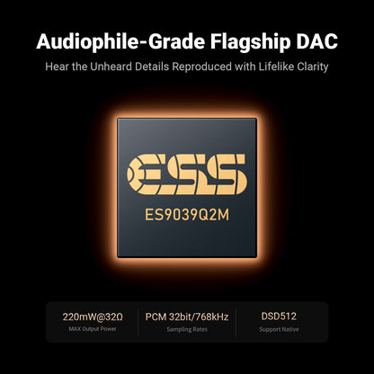 Fosi Audio DS3 Portable Dac Headphone Amp