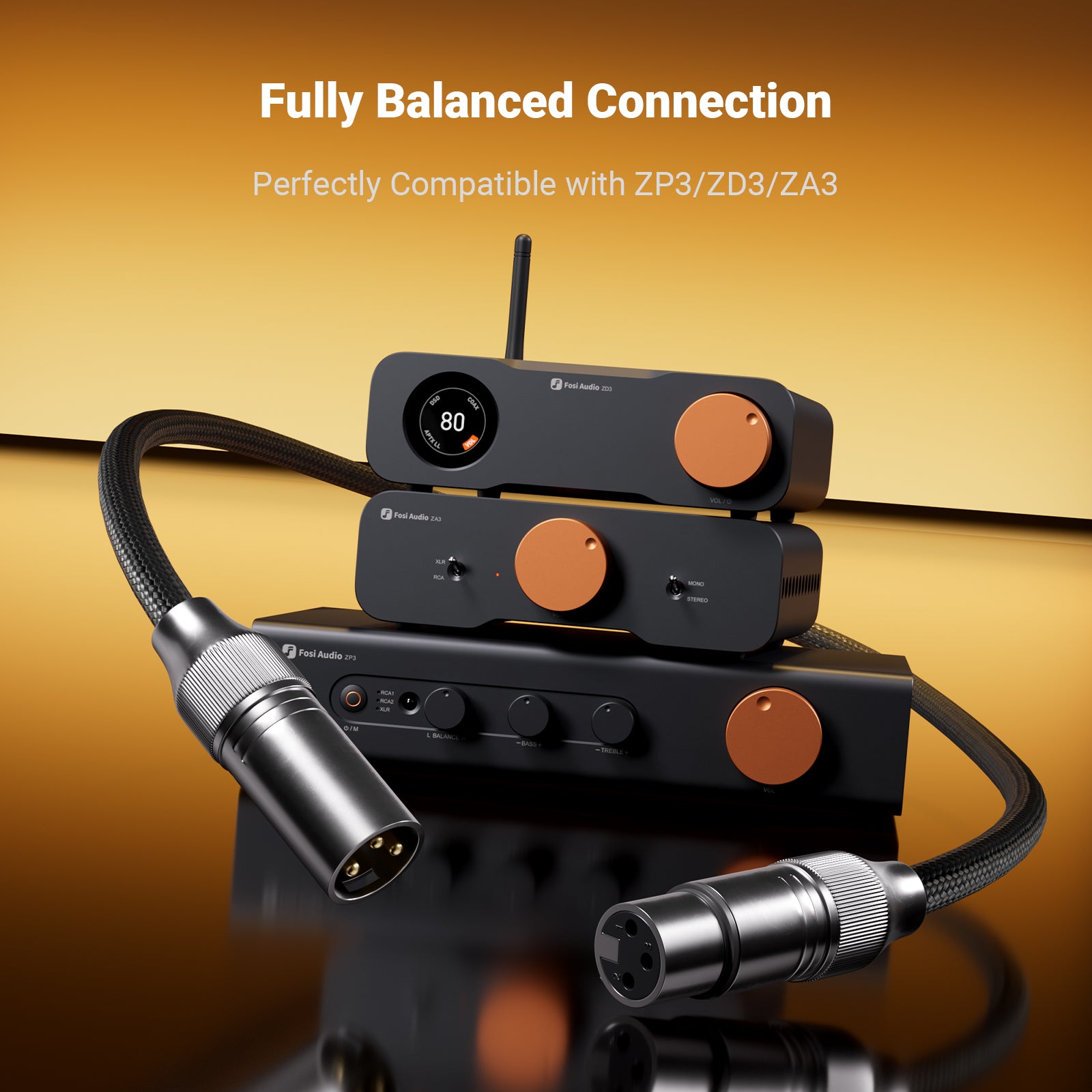 Fosi Audio XLR Cable