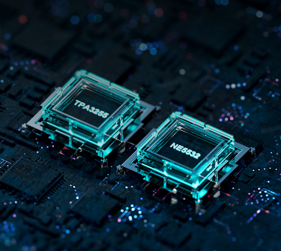 TPA3255 amp chip with NE5532 op-amps