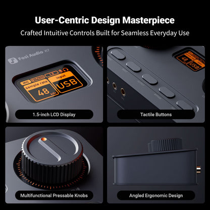 Fosi Audio K7 HiFi DAC & Headphone Amplifier - Fosi Audio