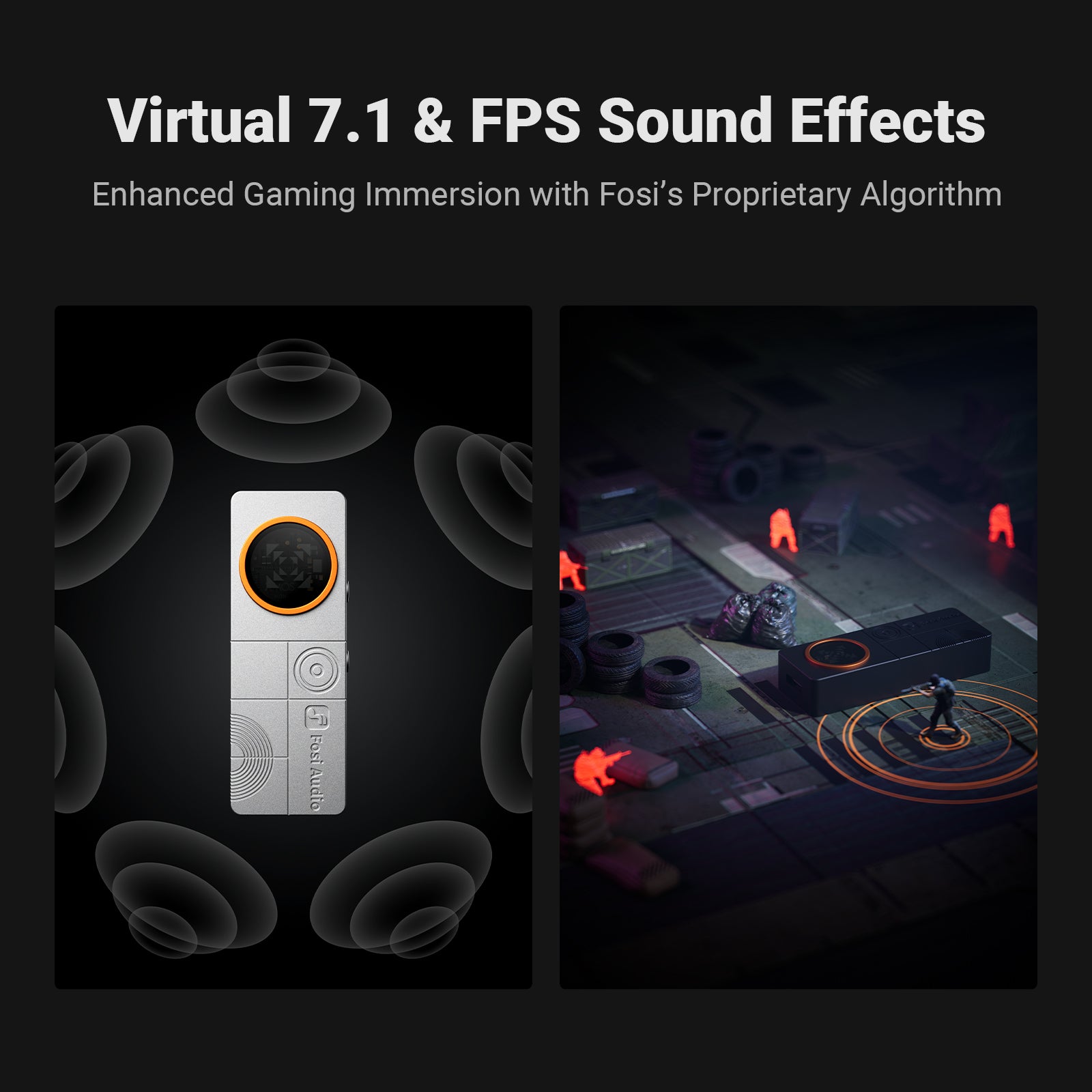 Fosi Audio DS3 Portable Dac Headphone Amp