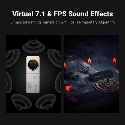 Fosi Audio DS3 Portable Dac Headphone Amp