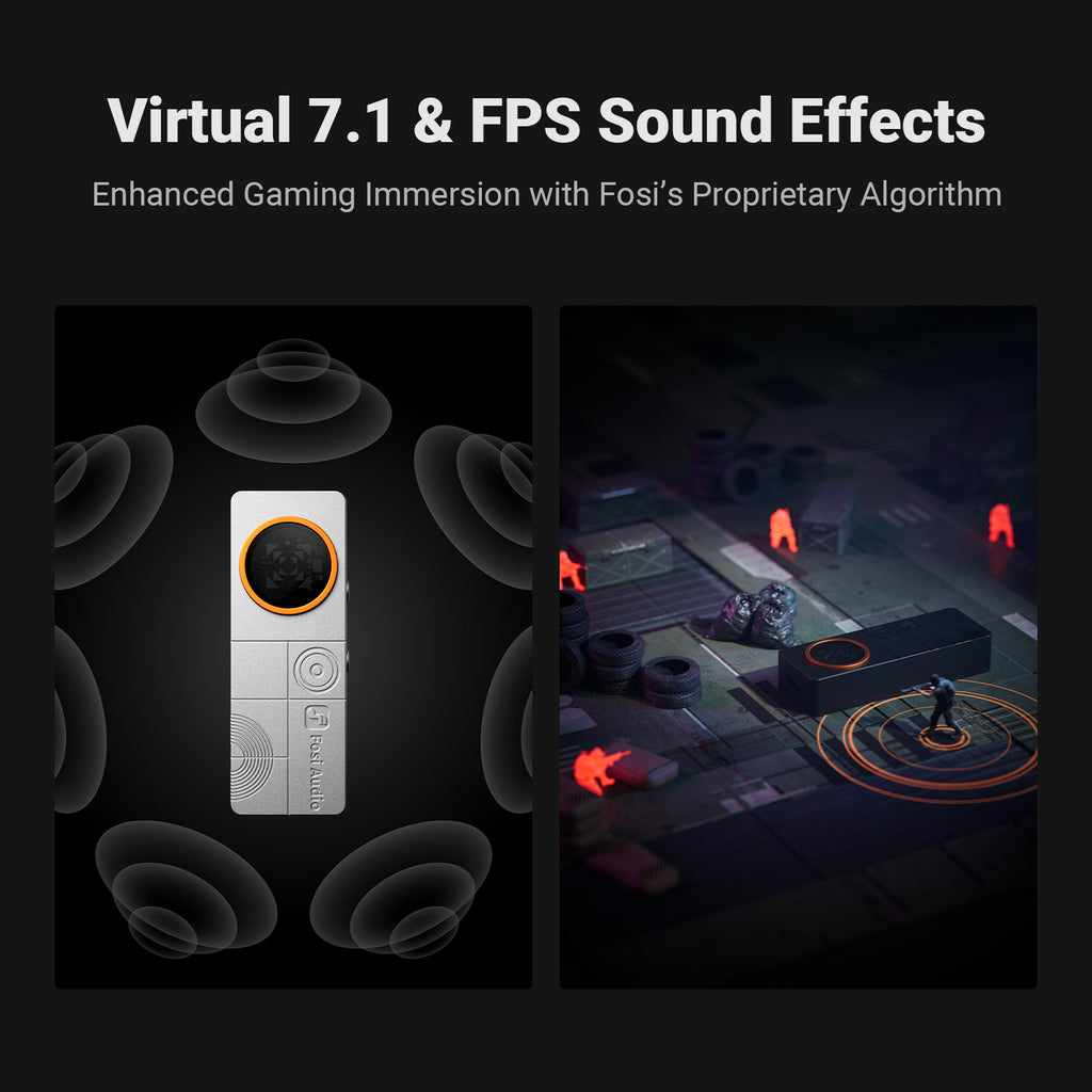 Fosi Audio DS3 Portable Dac Headphone Amp