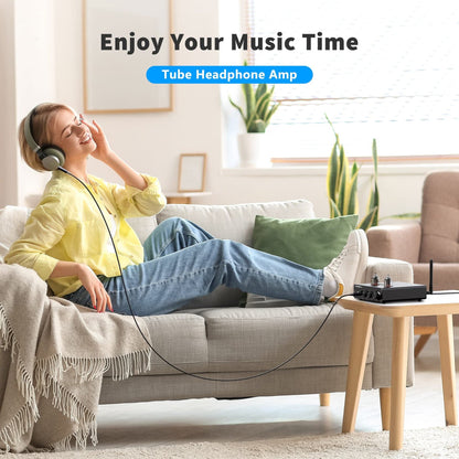 Fosi Audio T20X Bluetooth Tube Amplifier Headphone