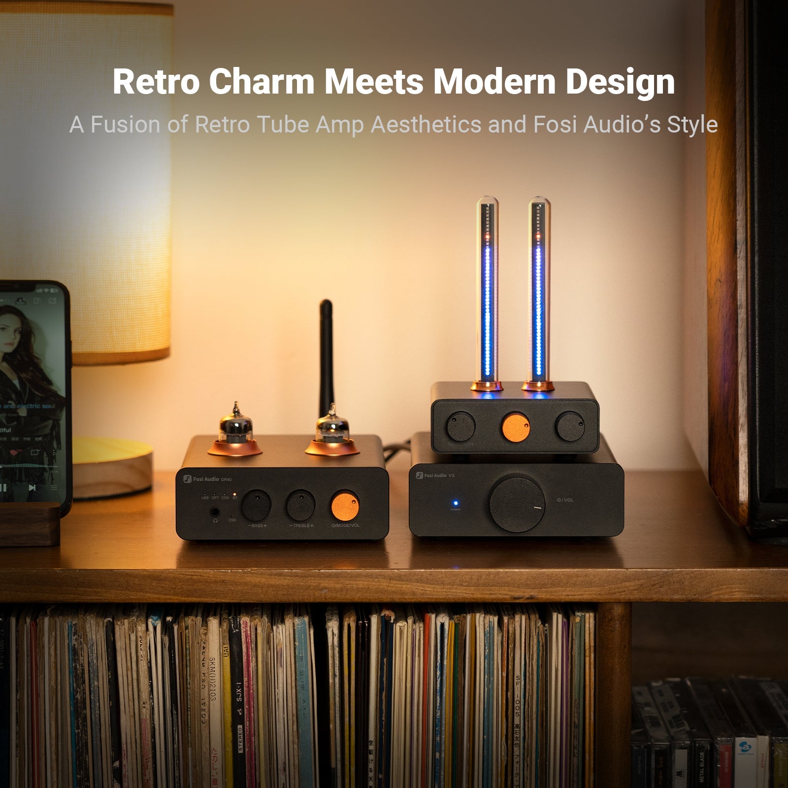 Fosi Audio Visualizer, Music Rhythm Ambient Light - Fosi Audio