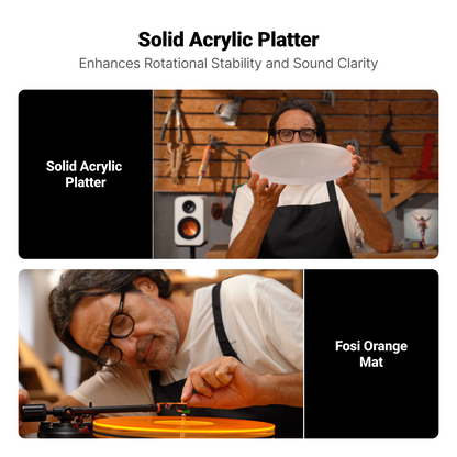 Fosi Audio Luna3 Turntable