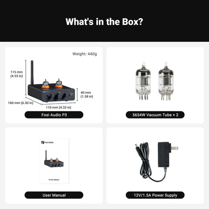 Fosi Audio P3 Tube Preamplifier