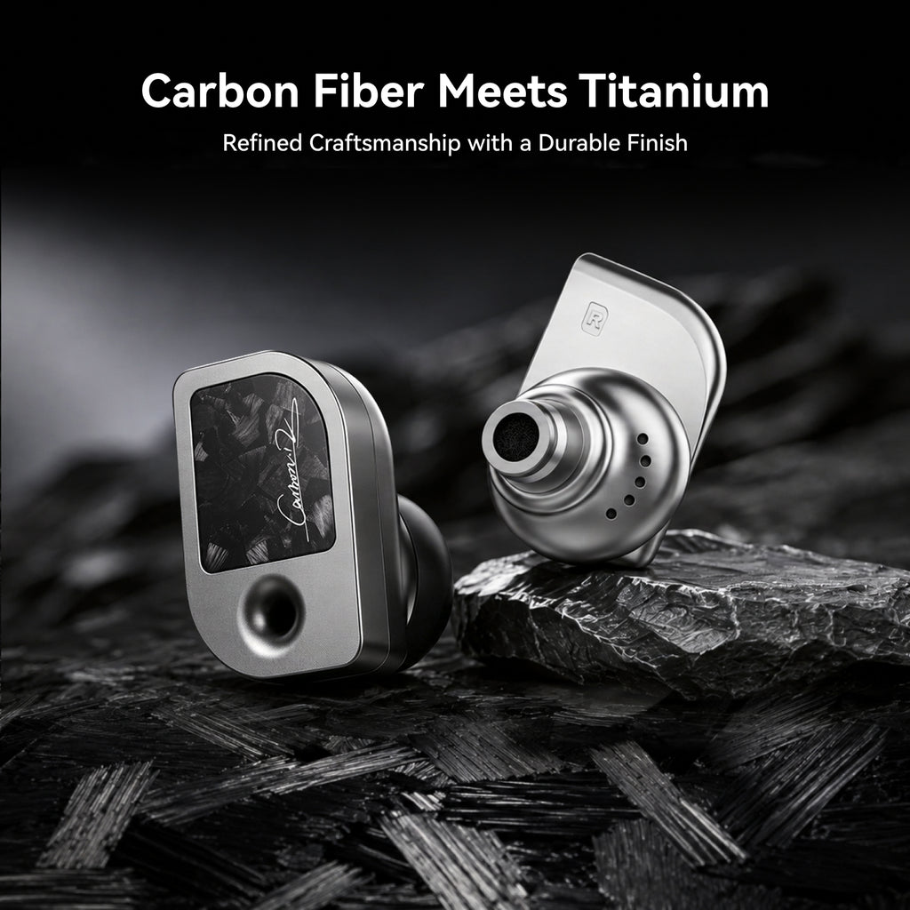 Fosi Audio Carbon12 World's First UTPT™ Pure Carbon IEM